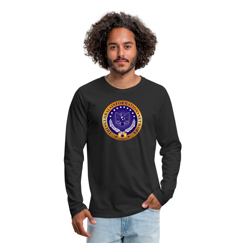 Men's GIN Premium Long Sleeve - black