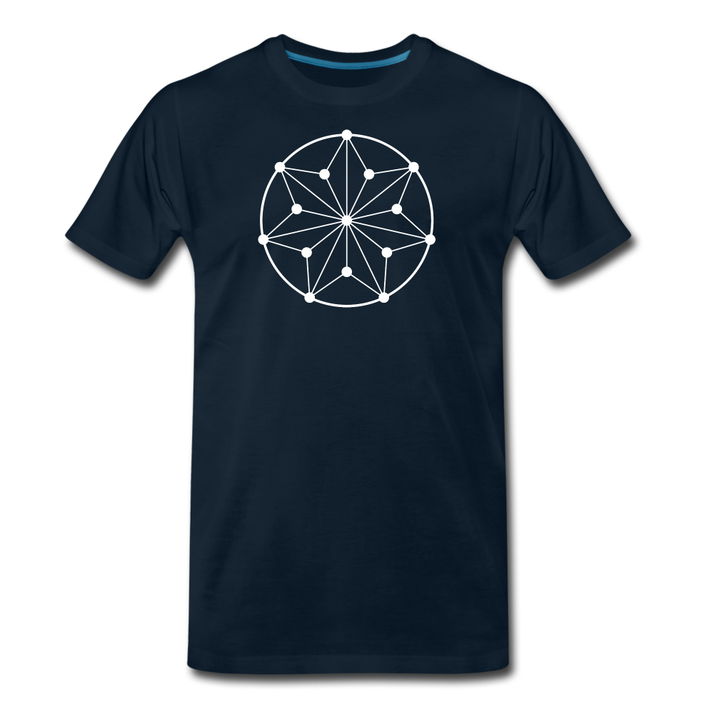 Men's Circle Premium T-Shirt - deep navy