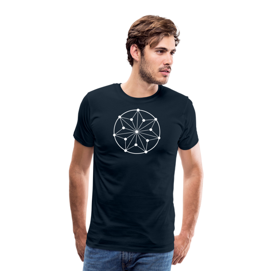 Men's Circle Premium T-Shirt - deep navy