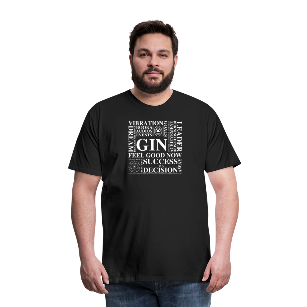 Men's GIN Intention Shirt - black