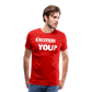 I'm Excited Men's Premium T-Shirt - red