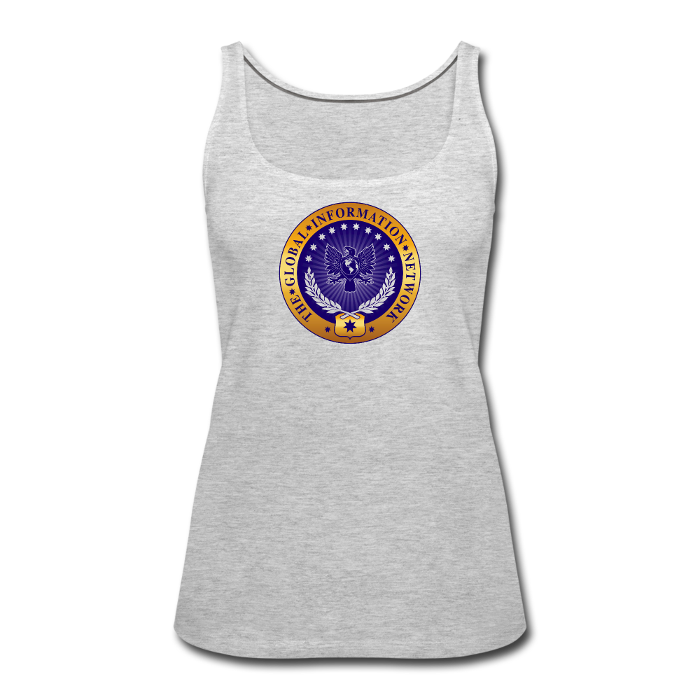 GIN Tank Top - Women's - heather gray