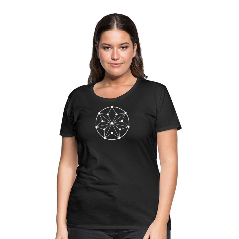 Women’s Circle Premium T-Shirt - black