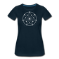 Women’s Circle Premium T-Shirt - deep navy