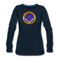 Women's GIN Premium Long Sleeve - deep navy