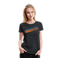 Women's GIN Retro Premium T-Shirt - black