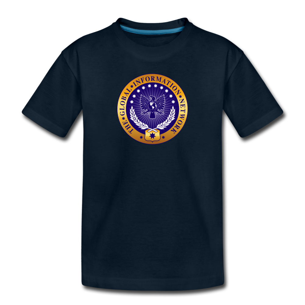 Youth GIN Premium T-Shirt - deep navy