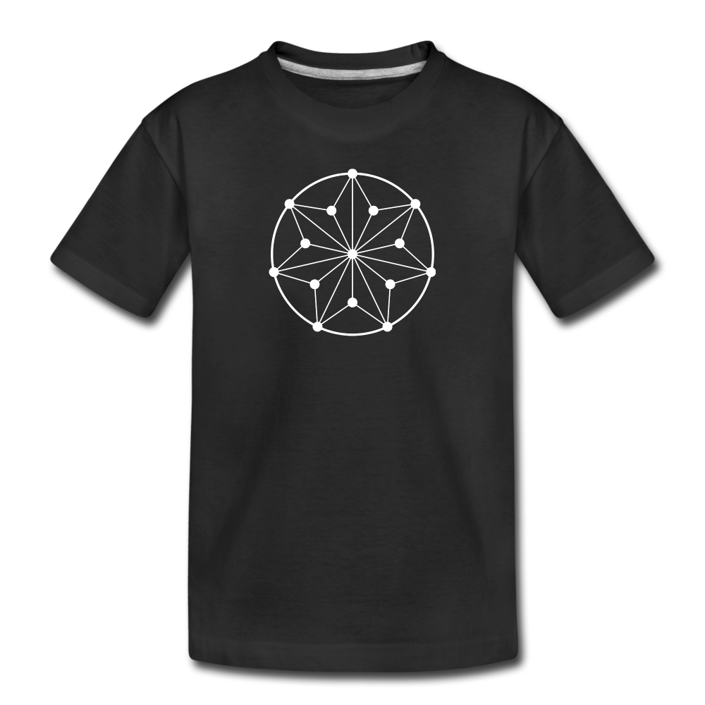 Youth Circle Premium T-Shirt - black