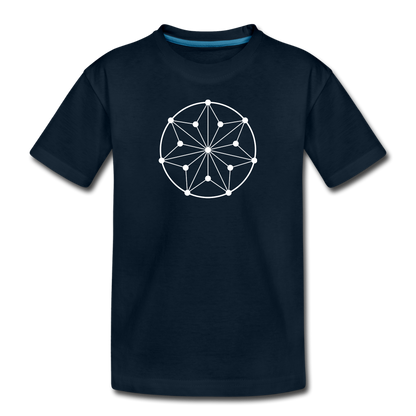 Youth Circle Premium T-Shirt - deep navy