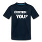 Youth I'm Excited Premium T-Shirt - deep navy