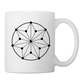 Circle Symbol Mug - white