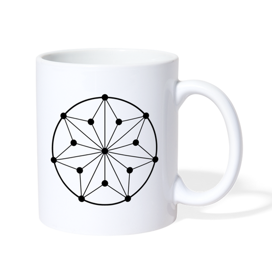 Circle Symbol Mug - white