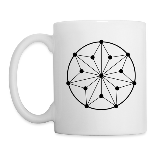 Circle Symbol Mug - white