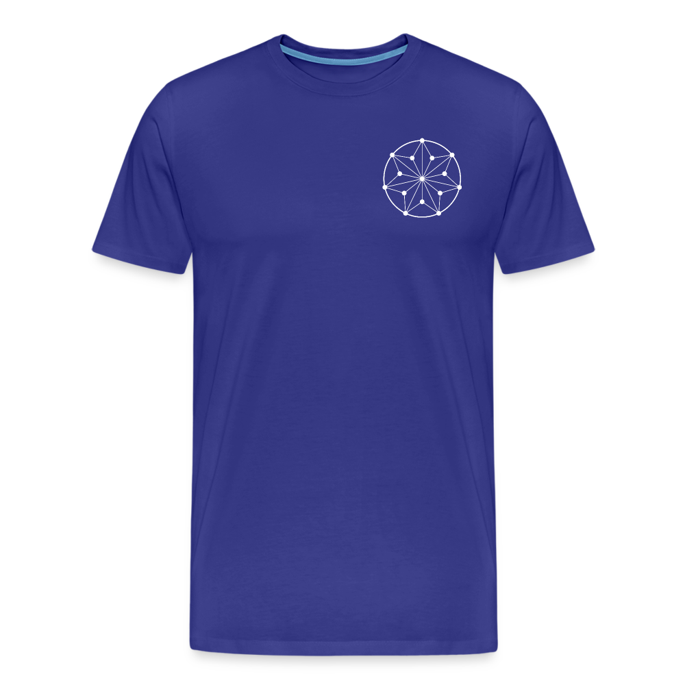 Men's Circle Symbol Logo T-Shirt - royal blue