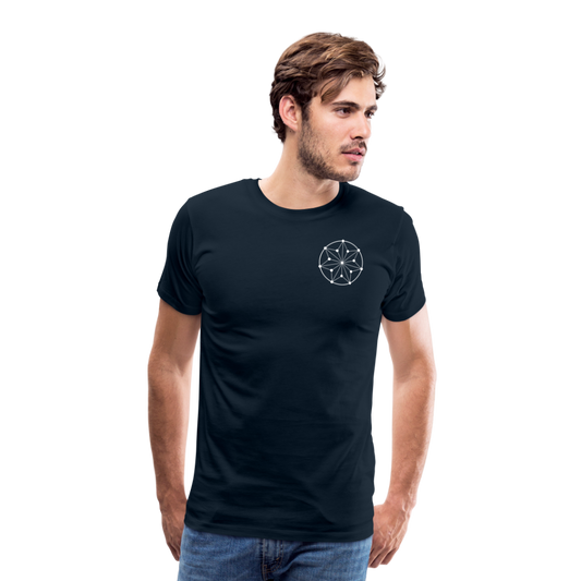 Men's Circle Symbol Logo T-Shirt - deep navy