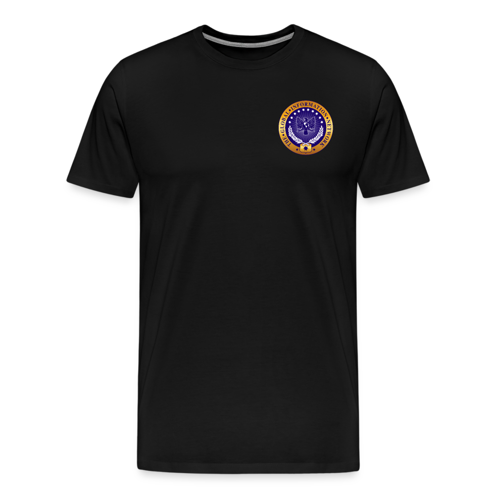 Men's GIN Logo T-Shirt - black