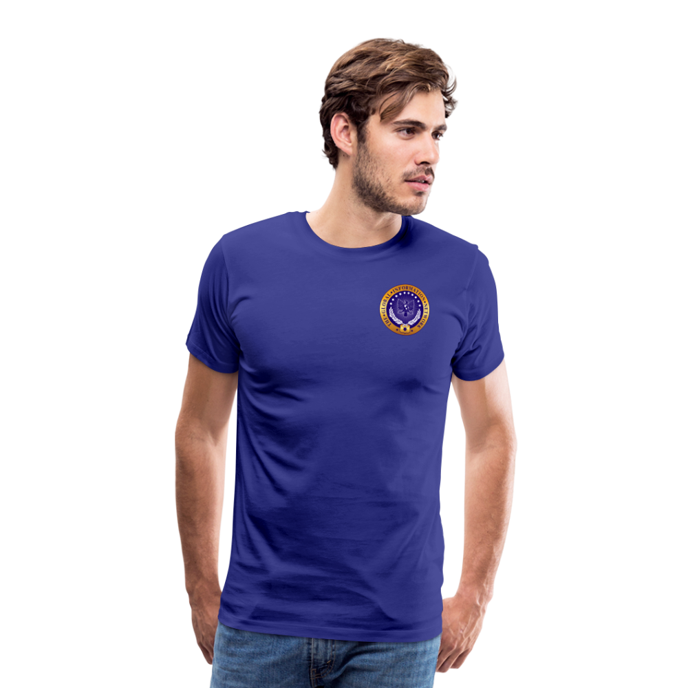 Men's GIN Logo T-Shirt - royal blue